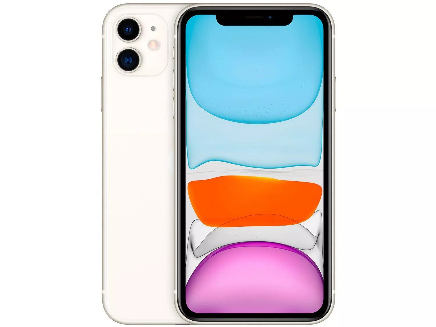Iphone 11 Apple 128gb Branco 6,1” 12mp Ios - Iphone 11